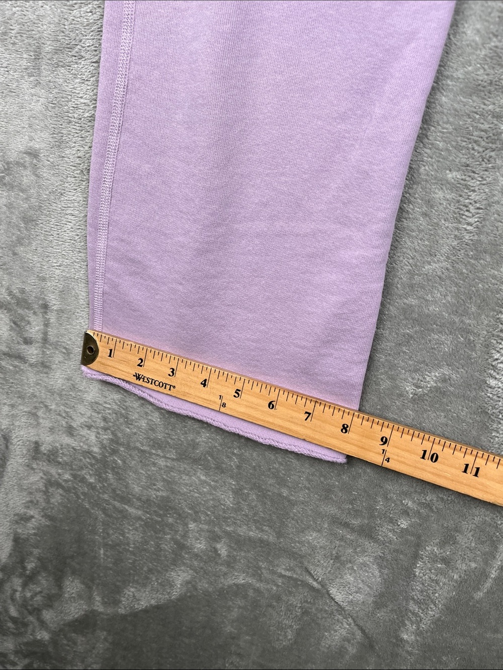 Nili Lotan S Purple 100% Cotton Harem Pocket French Terry Sweatpants - Picture 2 of 12